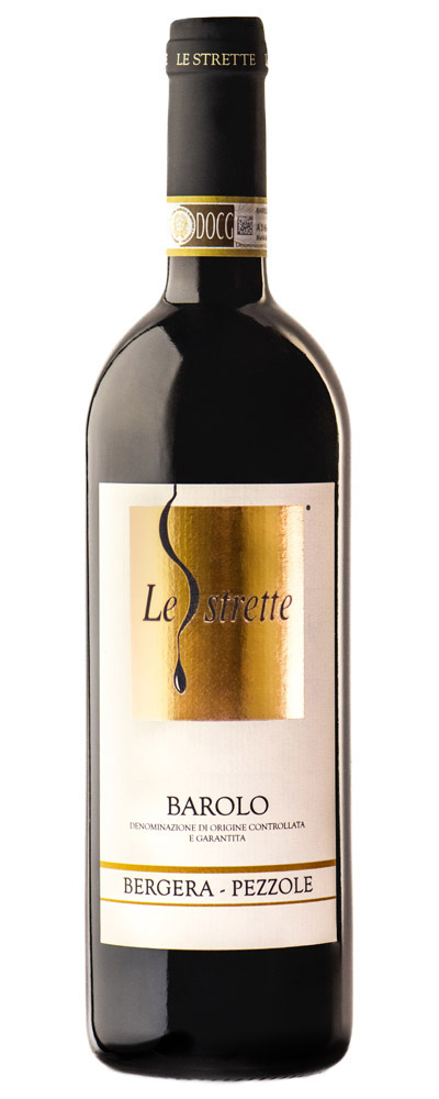 Bottiglia del vino Barolo Bergera-Pezzole DOCG