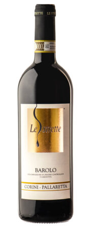 Bottiglia del vino Barolo Corini-Pallaretta DOCG