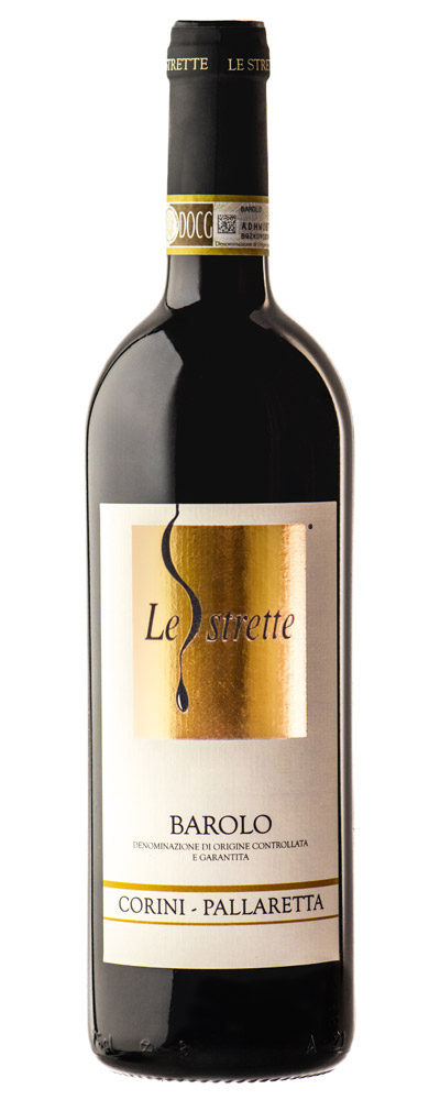Bottiglia del vino Barolo Corini-Pallaretta DOCG
