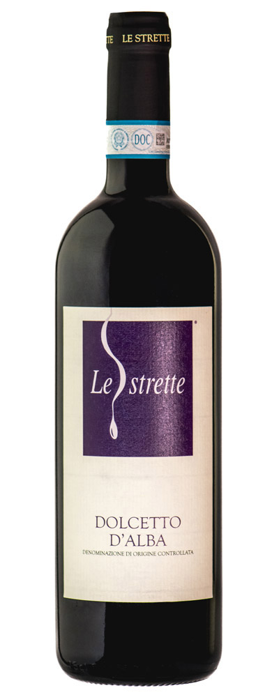 Bottiglia del vino Dolcetto d’Alba DOC